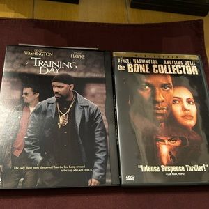 * Denzel Washington  Training Day & Bone Collector